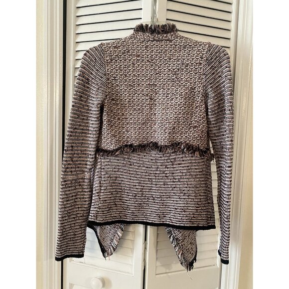 White House Black Market Multicolor Cardigan Sweater SZ XSP Waterfall Office - Picture 2 of 7